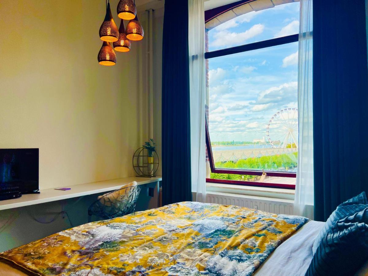 Riverview Studio In Historical Heart Of Anvers Exterior foto