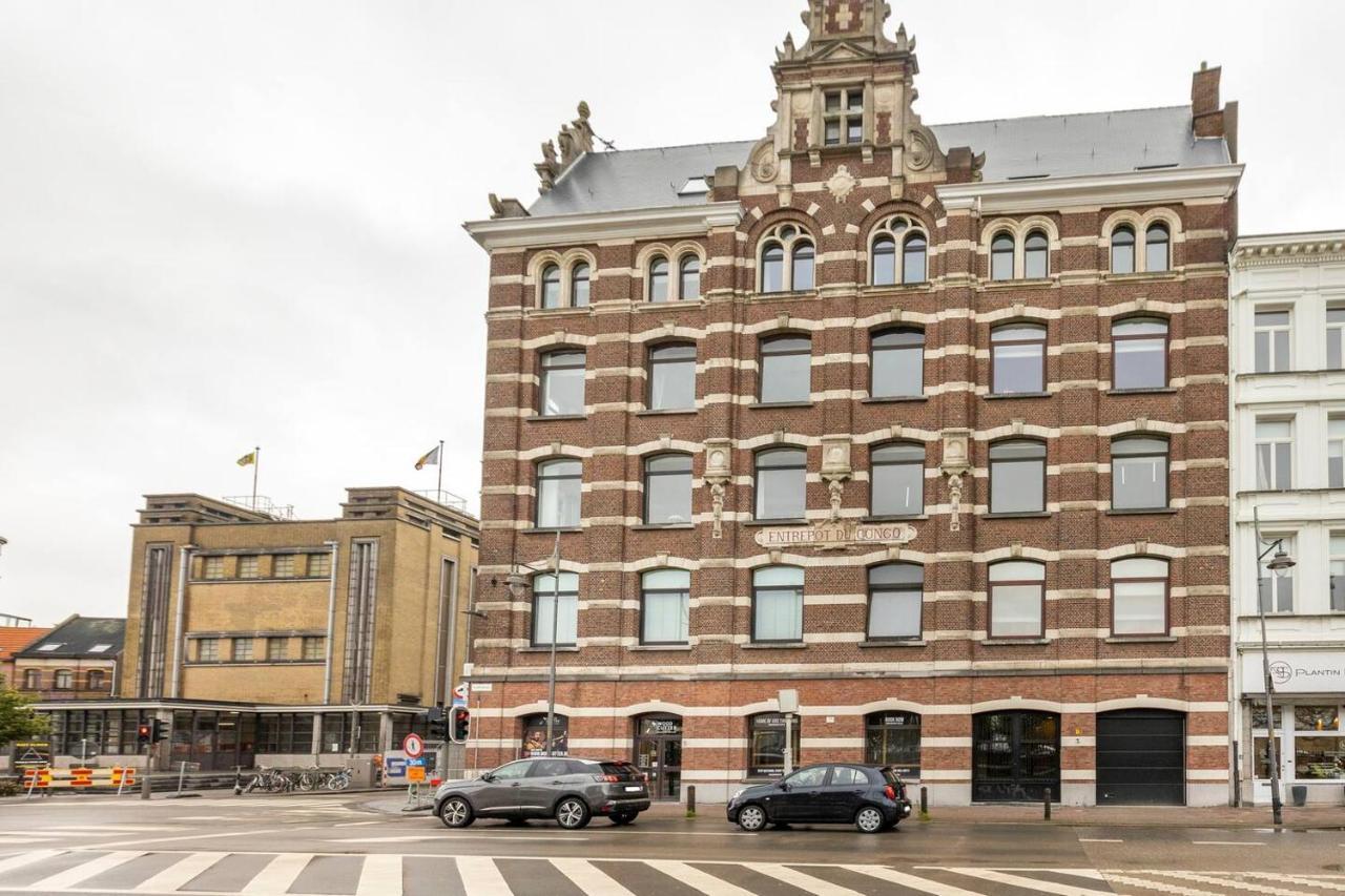 Riverview Studio In Historical Heart Of Anvers Exterior foto